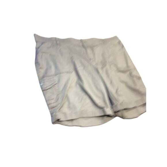 Acubi mermaidcore fairycore Lee Sinfully Soft Women's Khaki Shorts Sz 24 Medium - Picture 1 of 4